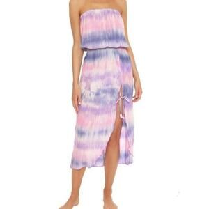 Free Bird Texture Tie Dye Swim Cover Up Dress - Size Small NWT